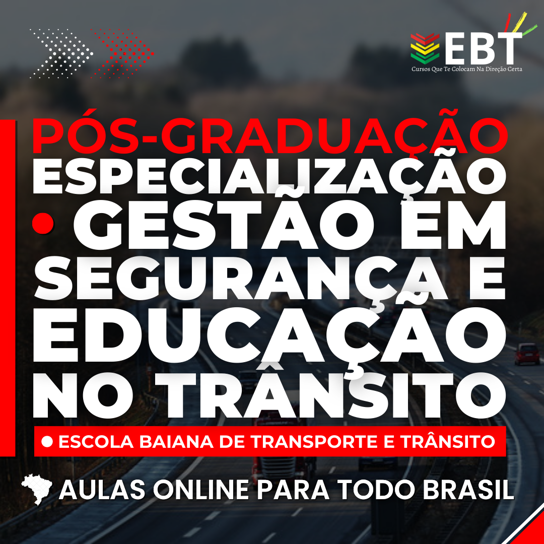 Pós-Graduação (Lato Sensu) - Especialização - Gestão Em Segurança E Educação No Trânsito