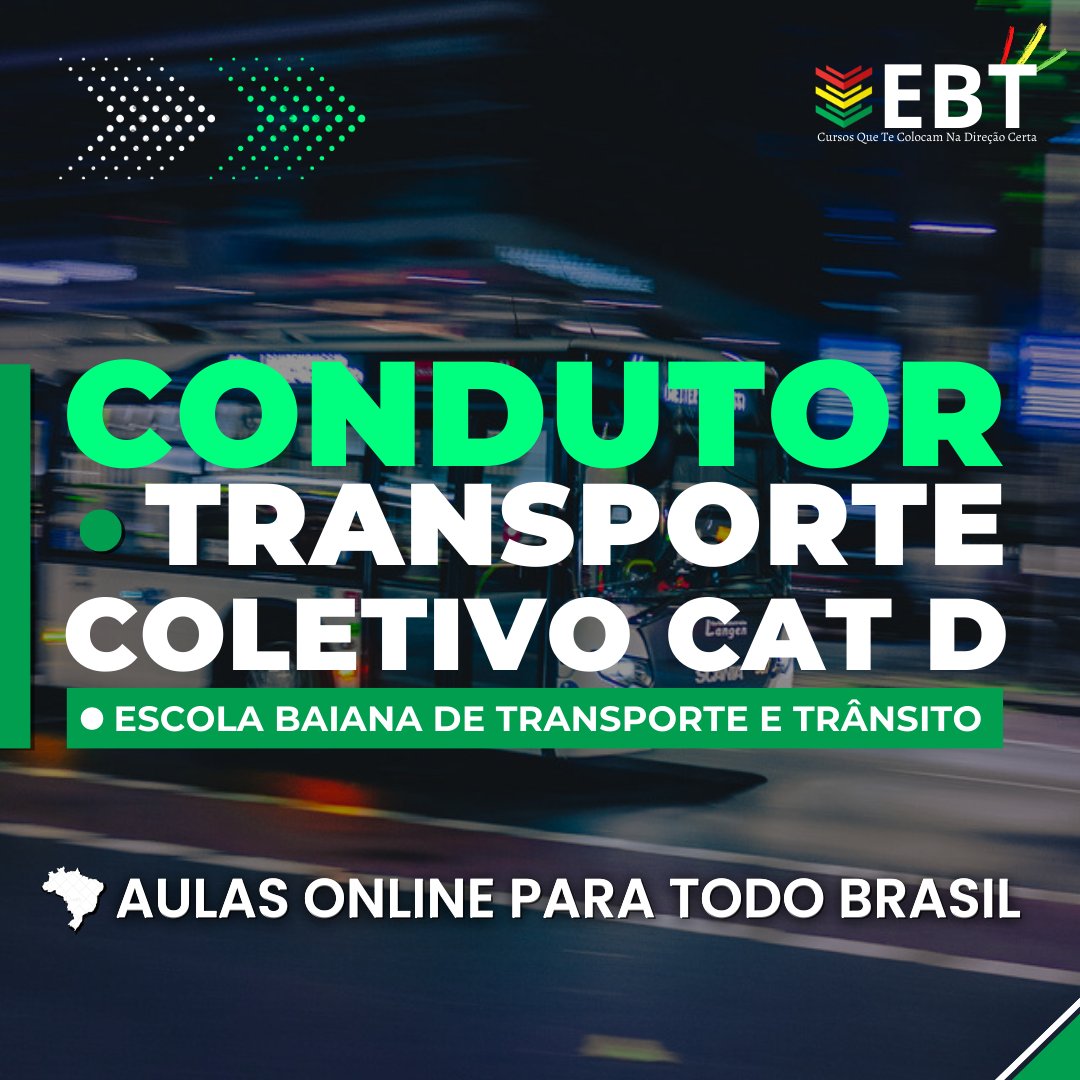 Condutor de Transporte Coletivo